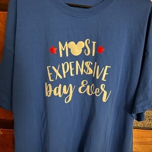 Men’s Blue Graphic T-Shirt with Fun Print